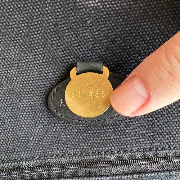 MULBERRY Messenger Satchel Document Shoulder Bag Gray Canvas - Picture 8 of 16